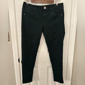 Democracy Size 10 Dark Green Jeans/Pants
